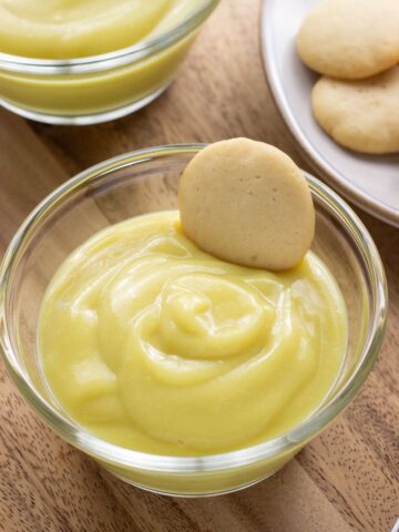 Vegan Banana Flavored Pudding Feature Image