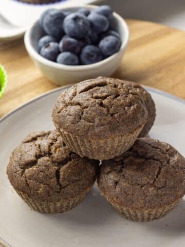 Banana Buckwheat Muffins Feature Image