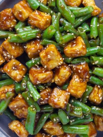 Hoisin Tofu and Green Beans Feature Image