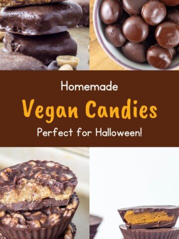 Homemade Vegan Halloween Candies Feature Image