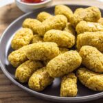 Quinoa Tots Styled Gray Plate Feature Image
