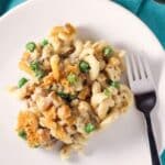 Vegan Chickpea Noodle Casserole Feature Image