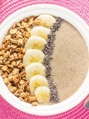 Banana Pudding Smoothie Bowl Featured Image