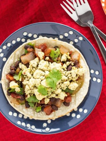 Tofu Scramble Rancheros Feature Image