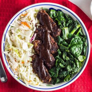 Vegan Barbecue Tempeh Bowls Feature Image