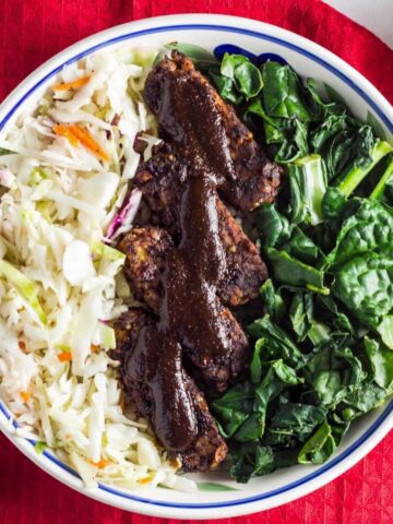Vegan Barbecue Tempeh Bowls Feature Image