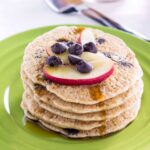 Vegan Chocolate Chip Pancakes Feature Image