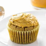 Peanut Butter Pumpkin Pupcakes Feature Image