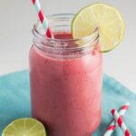 Strawberry Limeade Smoothie Feature Image
