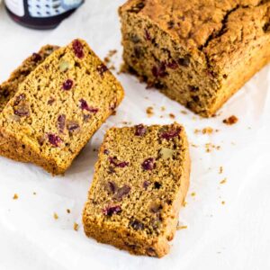 Fruit & Nut Breakfast Quick Bread Feature Image