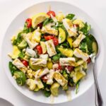 Grilled Tofu Summer Veggie Salad Feature Image