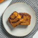 Pumpkin Cinnamon Swirl QuicK Bread Feature Image