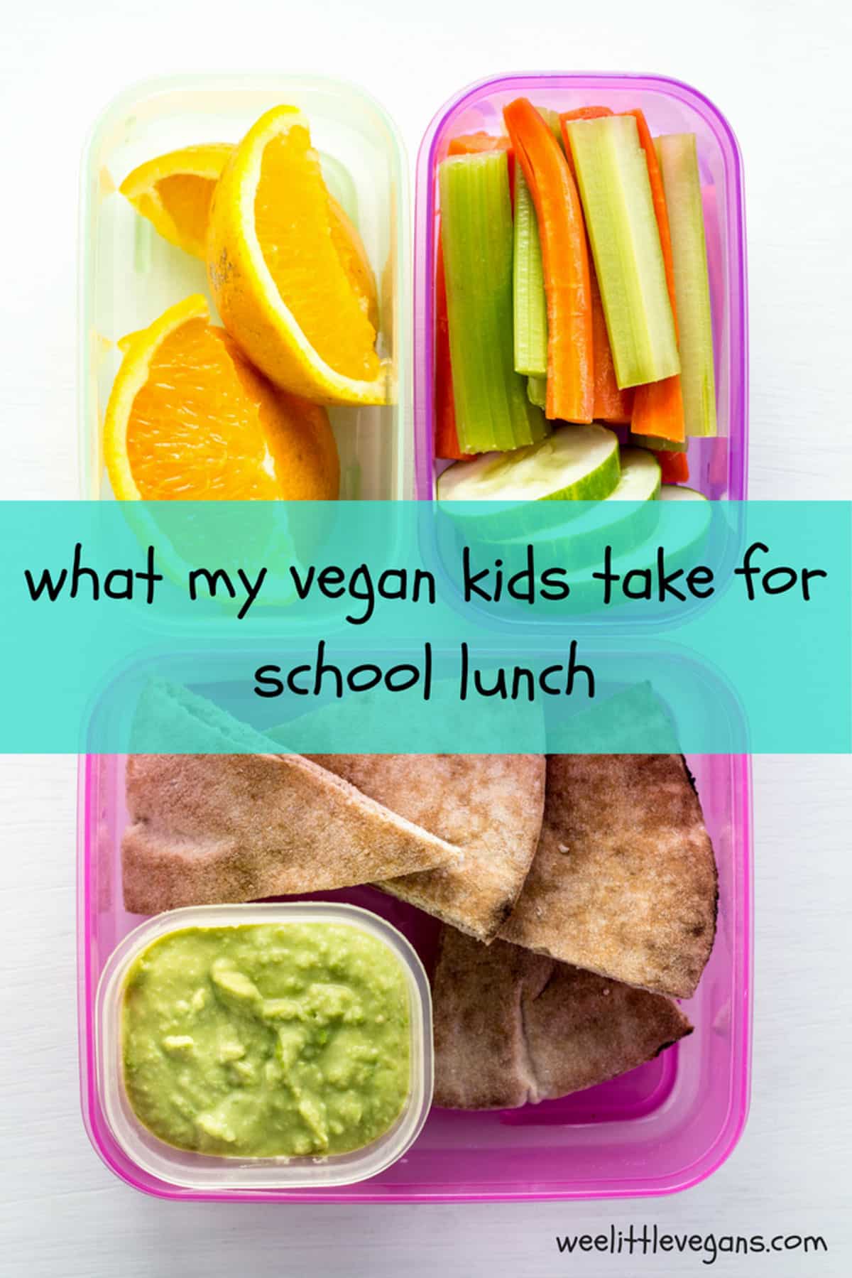 What My Vegan Kids Take for School Lunch cover image.