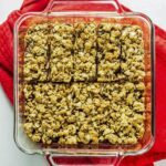Vegan Apple Butter Oatmeal Bars Feature Image