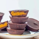 Vegan Pumpkin Peanut Butter Cups Feature Image