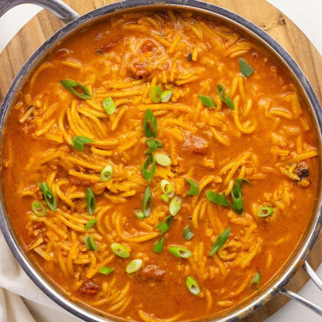 Vegan Taco Spaghetti Feature Image