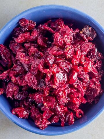 How to Make Dried Cranberries in the Oven Feature Image