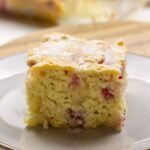 Vegan Strawberry Butter Swim Biscuits Feature Image