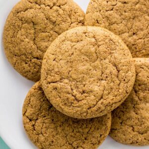 Vegan Almond Butter Cookies Feature Image