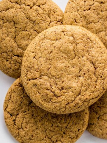 Vegan Almond Butter Cookies Feature Image