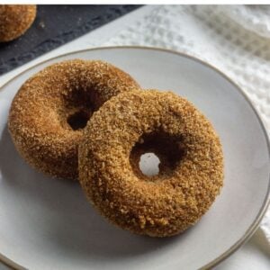 Vegan Apple Cider Doughnut Feature Image