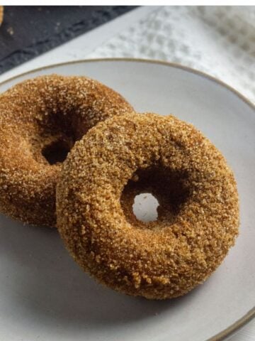 Vegan Apple Cider Doughnut Feature Image